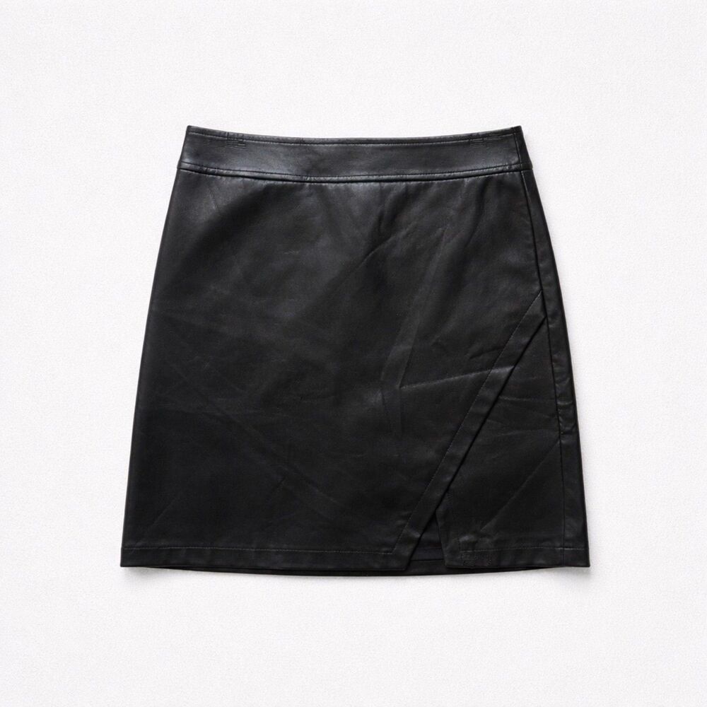 NWT LOFT Faux Leather Skirt